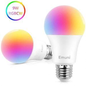 Bombilla LED inteligente con configuración de color