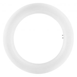 Tubo circular LED con luz blanca