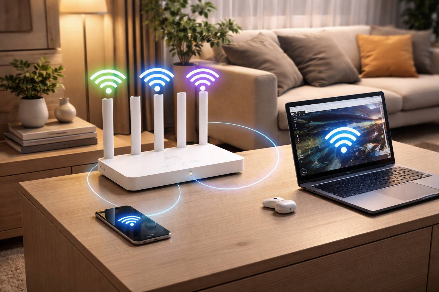 Wi‑Fi 7 en casa: qué necesitas para aprovecharlo (router, móviles compatibles y configuración recomendada) Wi‑Fi 7 en casa: qué necesitas para aprovecharlo (router, móviles compatibles y configuración recomendada)